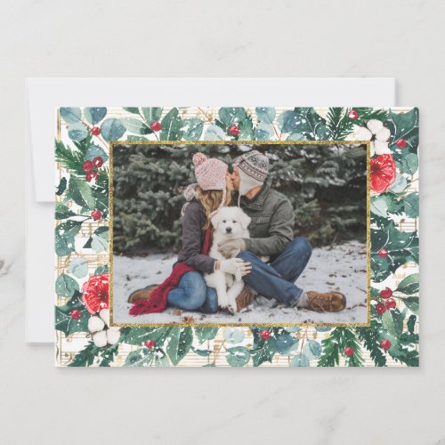 Christmas Joy Photo Holiday Card