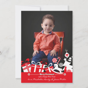 Christmas Joy Photo Holiday Card