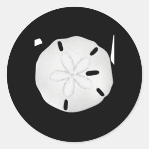 Christmas Joy Sand Dollar T Shirt Classic Round Sticker