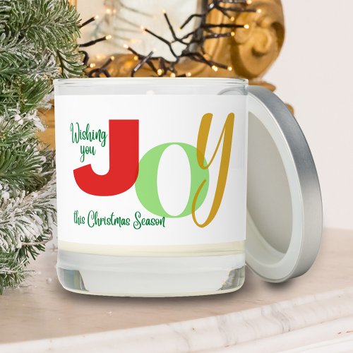 Christmas Joy Scented Candle