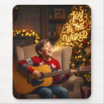 CHRISTMAS JOY THEME SINGING KIDS MOUSE PAD
