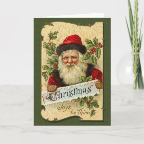 Christmas Joys be Thine Holiday Card