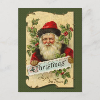 Christmas, Joys be Thine Holiday Postcard