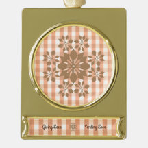 Christmas Jubilee Banner Ornament
