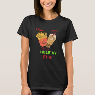 Christmas Juice and Chips T-Shirt