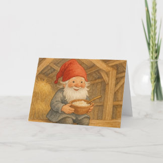 Christmas Jultomte Card
