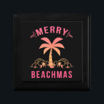 Christmas July Coastal Beach Merry Beachmas Palm Gift Box<br><div class="desc">Christmas July Coastal Beach Merry Beachmas Palm</div>