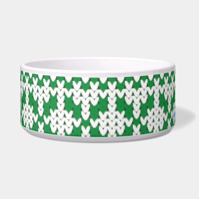 Christmas Jumper pattern Bowl (Front)