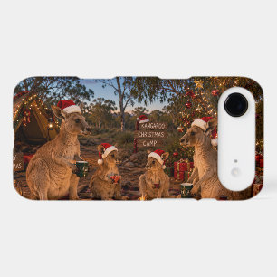 Christmas Kangaroo Camping iPhone 17 Air Case