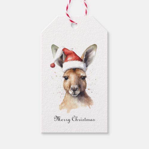 Christmas Kangaroo Gift Tags