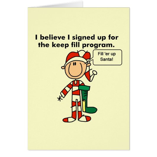 Christmas Keep Fill Program Tshirts and Gifts (Front)