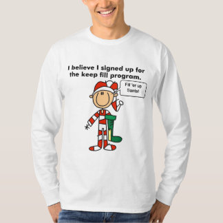 Christmas Keep Fill Program Tshirts and Gifts