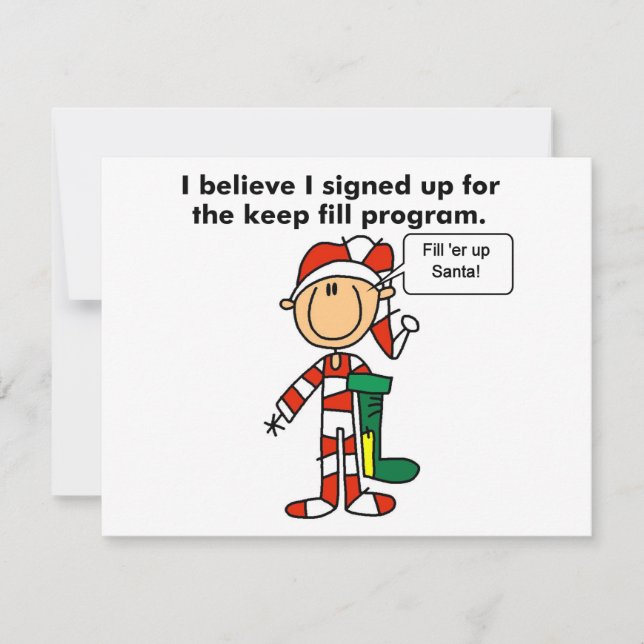 Christmas Keep Fill Program Tshirts and Gifts (Front)