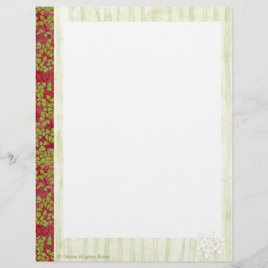 Christmas Keepsake Binder Pages (Front)