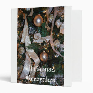 Christmas Keepsakes Binder