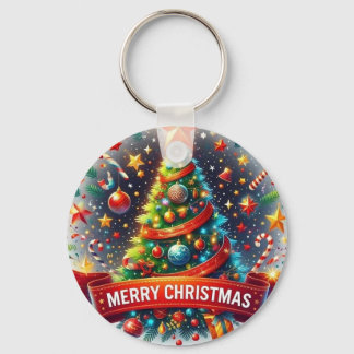 Christmas Key Keychain