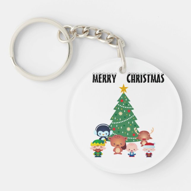 CHRISTMAS  KEYCHAIN (Front)