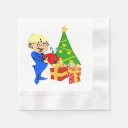 Christmas Kid Napkins