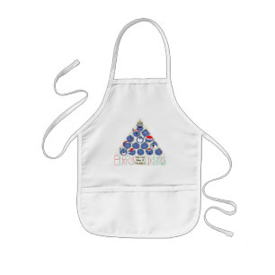 Christmas Kids Apron Children "Berry Christmas"
