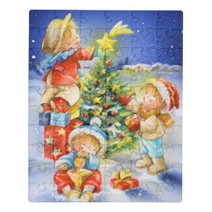 Christmas kids jigsaw puzzle