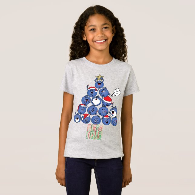 Christmas Kids' Tee Shirt "Berry Christmas" (Front Full)