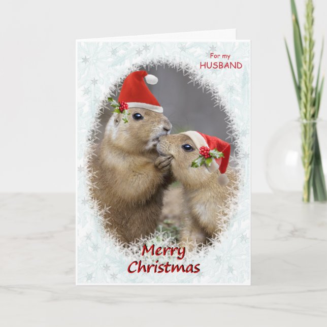 Christmas Kiss Card HUSBAND (Front)