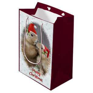 Christmas Kiss Medium Gift Bag