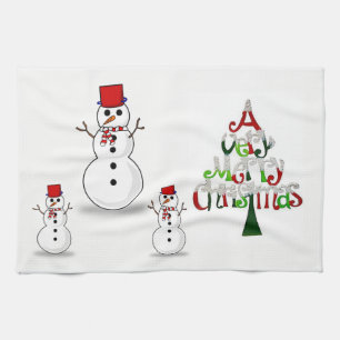 Christmas Kitchen Hand Towels