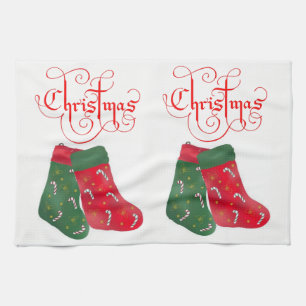 Christmas Kitchen Hand Towels