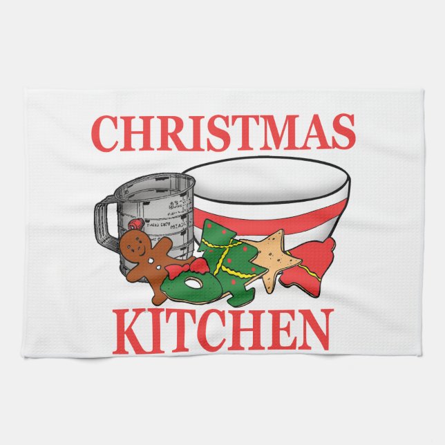 christmas kitchen towel (Horizontal)
