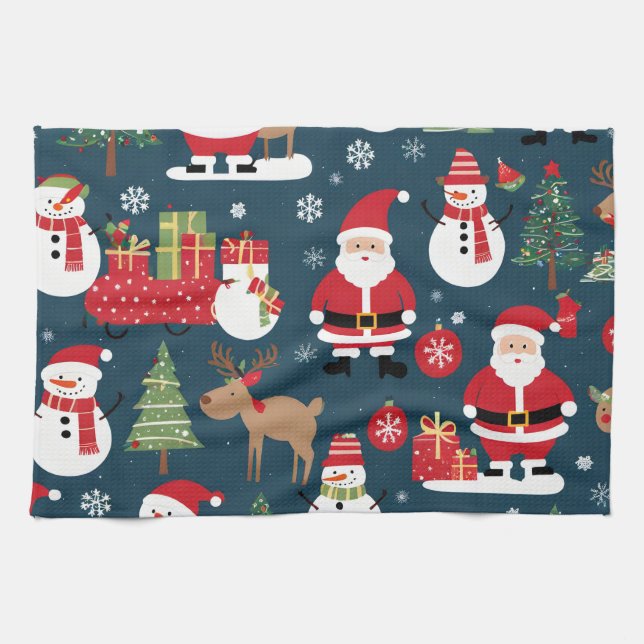 Christmas Kitchen Towel (Horizontal)