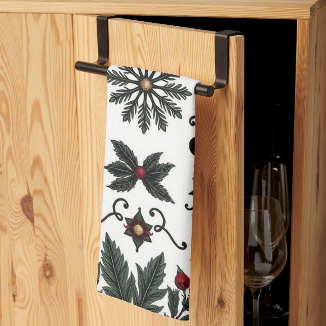 Christmas Kitchen Towel (Thirds Fold)