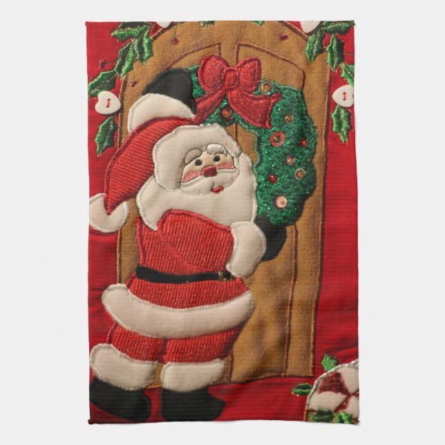 Christmas Kitchen Towel (Vertical)