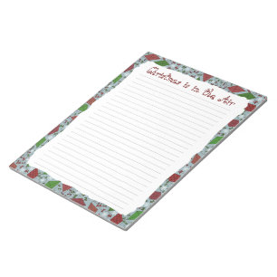 Christmas Kites, notepad