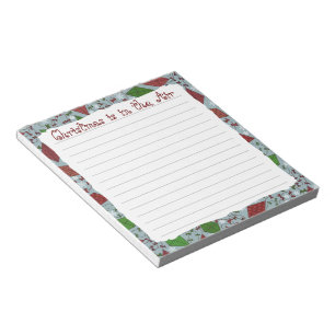 Christmas Kites, notepad