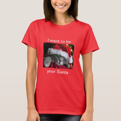 Christmas Kitten T-Shirt