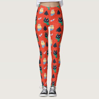 Christmas Kitties Leggings