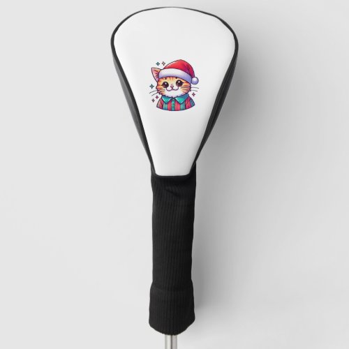 Christmas Kitty Classic T_Shirt Golf Head Cover