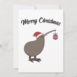 Christmas Kiwi Holiday Card