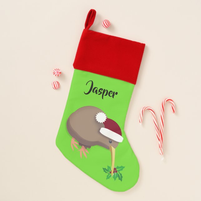 Christmas Kiwi Stocking (Front)