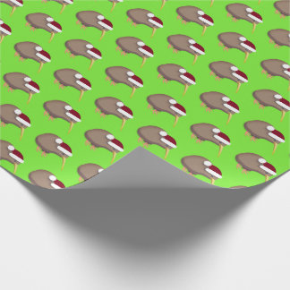 Christmas Kiwi Wrapping Paper