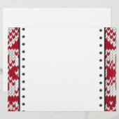 Christmas knitted pattern (Front/Back)
