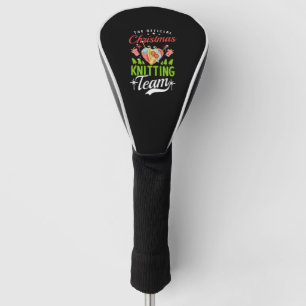 Christmas Knitting Christmas Knitting Team Golf Head Cover