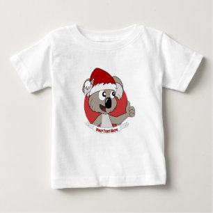 Christmas koala cartoon baby T-Shirt