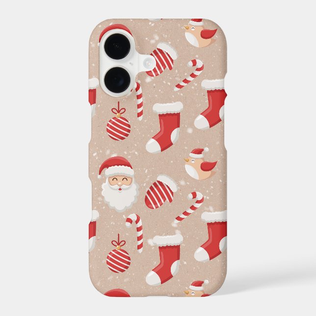 Christmas Kraft 2 Case-Mate iPhone Case (Back)