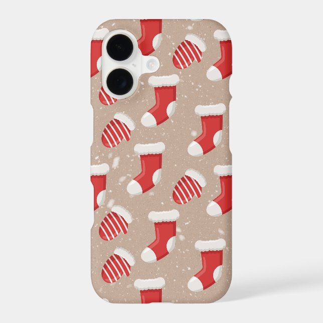 Christmas Kraft 5 Case-Mate iPhone Case (Back)