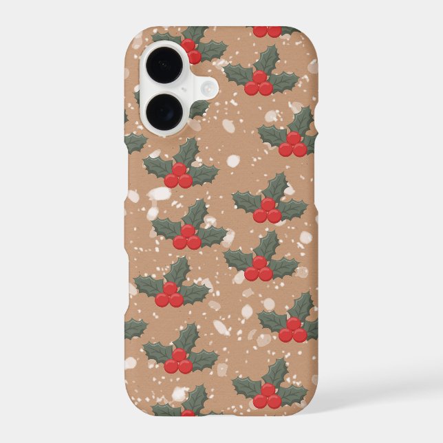 Christmas Kraft 7 Case-Mate iPhone Case (Back)