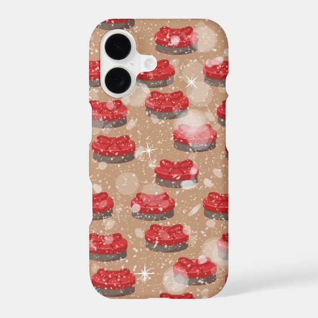 Christmas Kraft 8 Case-Mate iPhone Case (Back)