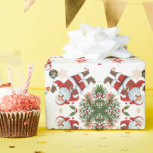 Christmas Kraft Wrapping Paper