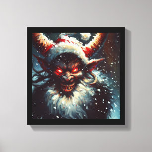 Christmas Krampus 1 Canvas Print